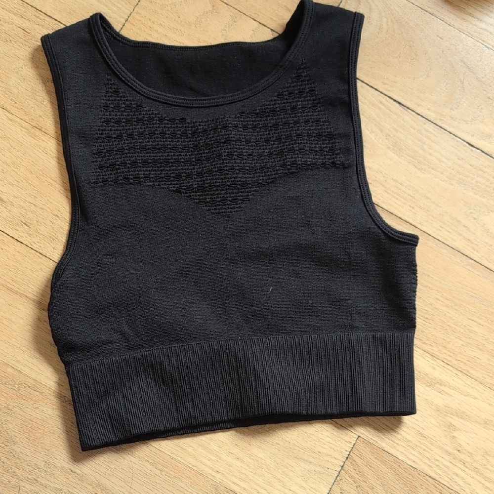Elegant Black Sleeveless Tank Top